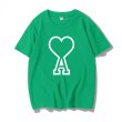画像5: Love letters short-sleeved T-shirt 　ユニセックス 男女兼用ラブ＆Aプリント半袖Tシャツ (5)