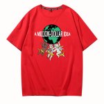 画像5: Angel print short-sleeved T-shirt 　ユニセックス 男女兼用ヒップホップエンジェルプリント半袖Tシャツ (5)