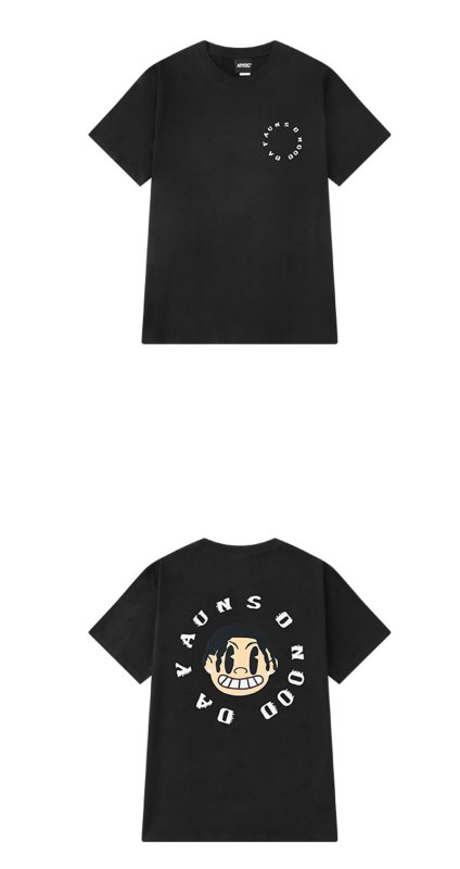 画像5: Hip hop circle logo & boy print short-sleeved T-shirt  ユニセックス 男女兼用ヒップホップサークルロゴ&ボーイプリント半袖Tシャツ (5)
