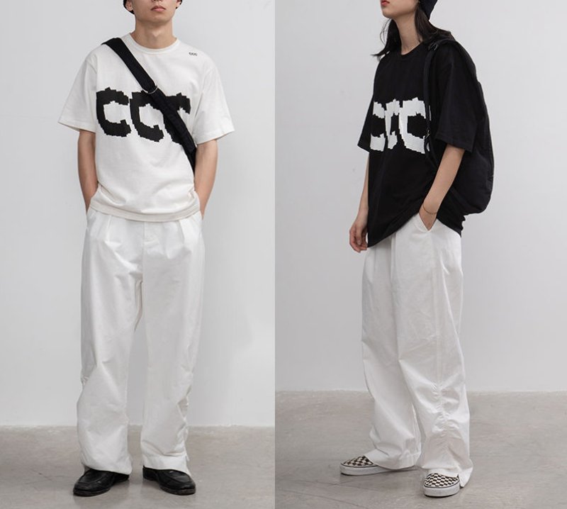 画像5: 3C print short Sleeve t-shirt ユニセックス 男女兼用3CプリントTシャツ (5)