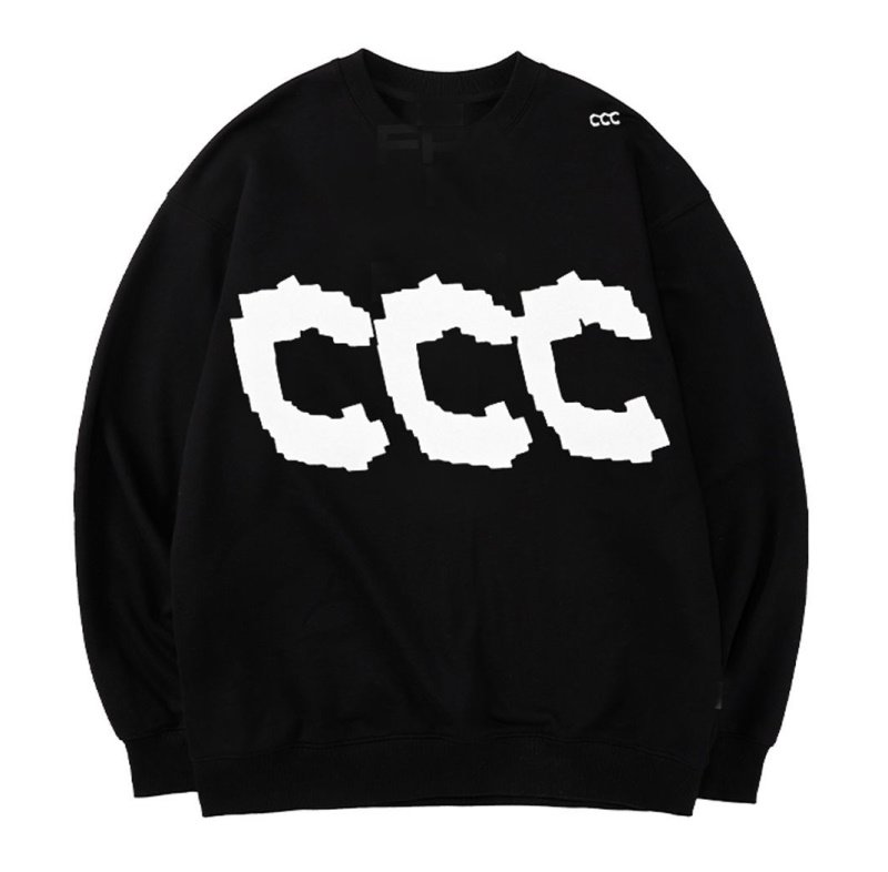 画像2: 3C print pullover trainer Long Sleeve pullover trainer  ユニセックス 男女兼用3Cプリントプルオーバートレーナー (2)