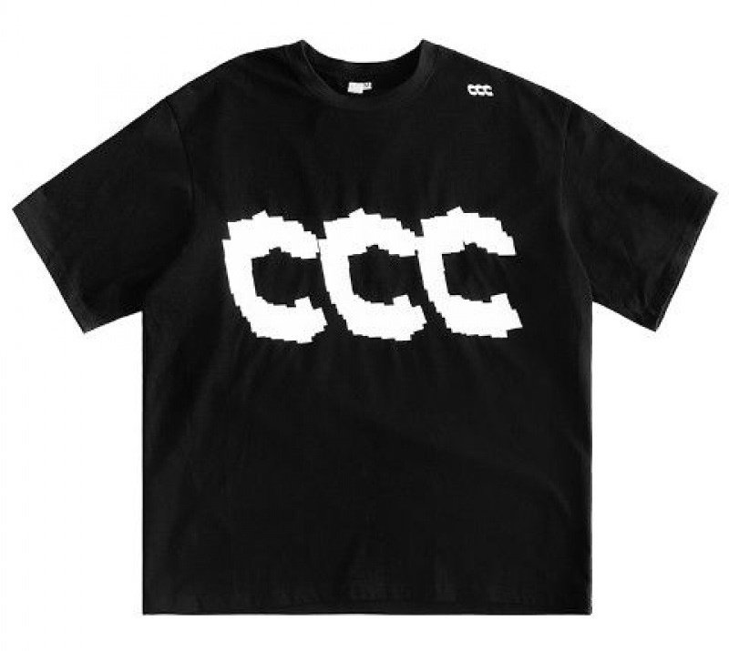 画像1: 3C print short Sleeve t-shirt　ユニセックス 男女兼用３CプリントTシャツ (1)