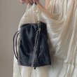 画像2: Pearl handle shoulder tote bag　パールハンドルスモールトートショルダーバッグ (2)