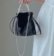 画像5: Pearl handle shoulder tote bag　パールハンドルスモールトートショルダーバッグ (5)