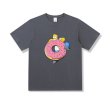 画像3: Homer Simpson & Donuts printing short Sleeve t-shirt　ユニセックス 男女兼用ホーマーシンプソン&ドーナツプリントTシャツ (3)