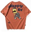 画像4: Happy bart simpson printing short Sleeve t-shirt　ユニセックス 男女兼用ハッピーバートシンプソンプリントTシャツ (4)