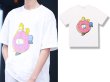 画像7: Homer Simpson & Donuts printing short Sleeve t-shirt　ユニセックス 男女兼用ホーマーシンプソン&ドーナツプリントTシャツ (7)