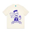 画像5: Bart Simpson handwritten illustration short Sleeve t-shirt　ユニセックス 男女兼用バートシンプソンiイラストプリント半袖Tシャツ (5)