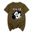 画像13: Felix the cats short Sleeve t-shirt　ユニセックス 男女兼用フィリックスザキャットプリント半袖Tシャツ (13)