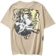 画像4: TRAVIS SCOTT × KAWS lightning joint round neck short Sleeve t-shirt　ユニセックス 男女兼用スコット×カウズTシャツ (4)