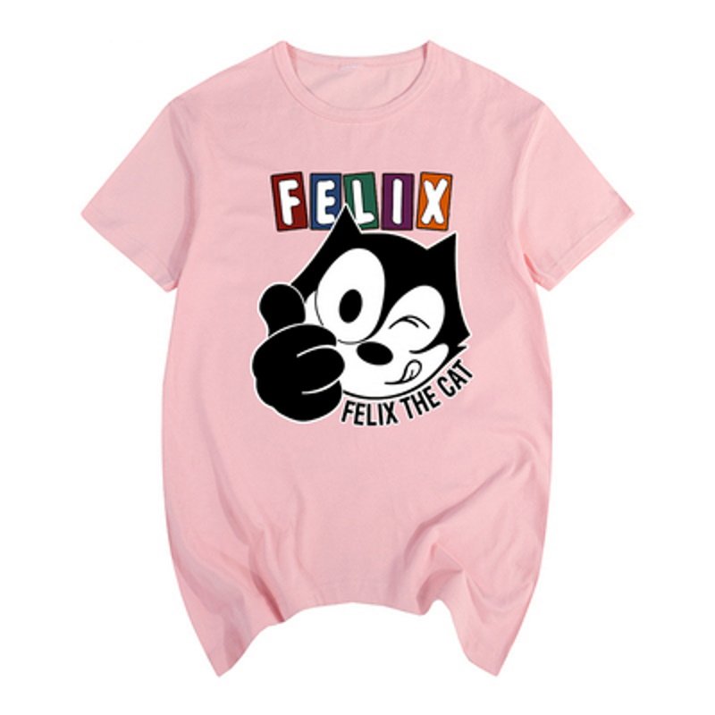 画像11: Felix the cats short Sleeve t-shirt ユニセックス 男女兼用フィリックスザキャットプリント半袖Tシャツ (11)