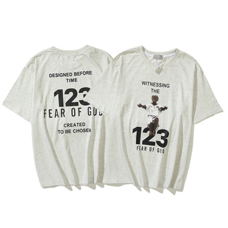 画像6: FEAR OF GOD Los Angeles limited Holy Infant short-sleeved T-shirt ユニセックス 男女兼用ロサンゼルスHoly InfantTシャツ (6)