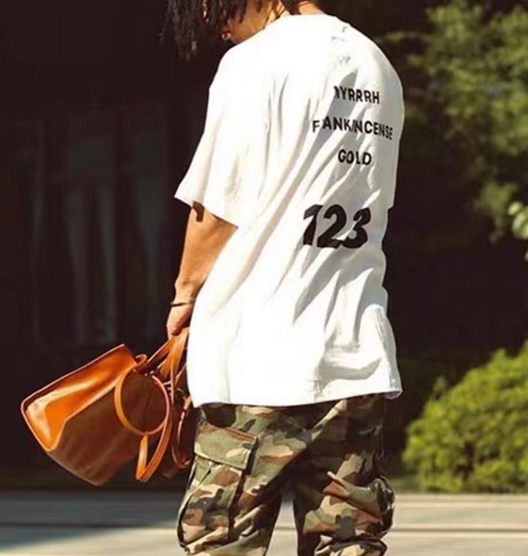 画像7: FEAR OF GOD Los Angeles limited Holy Infant short-sleeved T-shirt ユニセックス 男女兼用ロサンゼルスHoly InfantTシャツ (7)