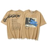 画像3: TRAVIS SCOTT CACTUS JACK KAWS lightning joint round neck short Sleeve t-shirt　ユニセックス 男女兼用カクタスジャックTシャツ (3)