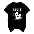 画像3: Felix the cats short Sleeve t-shirt　ユニセックス 男女兼用フィリックスザキャットプリント半袖Tシャツ (3)