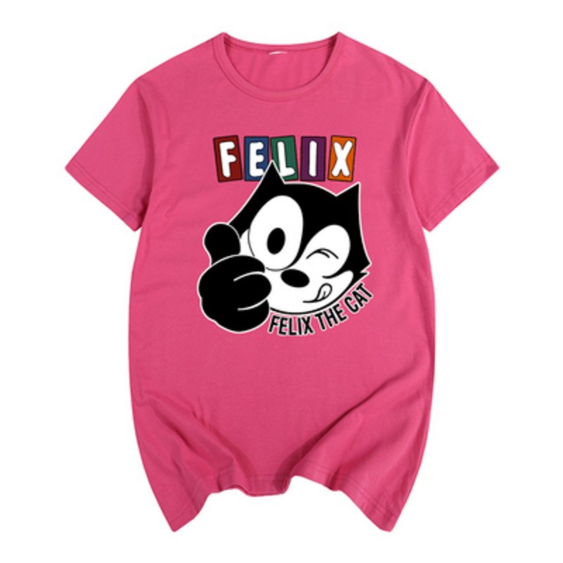 画像4: Felix the cats short Sleeve t-shirt ユニセックス 男女兼用フィリックスザキャットプリント半袖Tシャツ (4)
