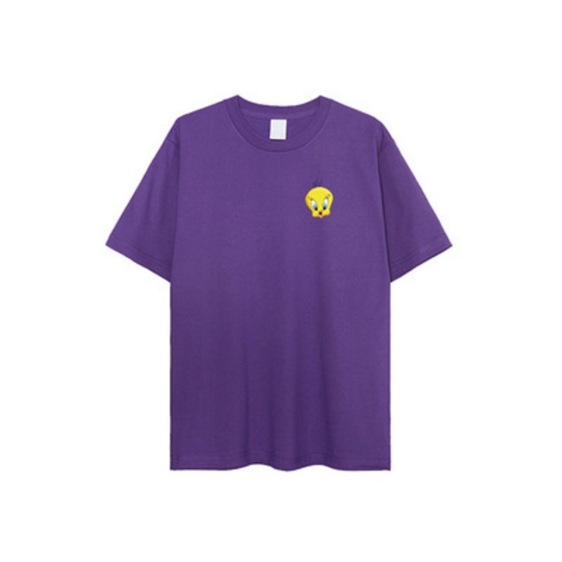 画像7:  Tweety short sleeve t-shirt ユニセックス 男女兼用トゥイーティープリント半袖Tシャツ (7)