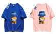 画像6: NASA SOLARNAS ASOLAR Joint short sleeve t-shirt　ユニセックス 男女兼用ナサベア熊ジョイントプリント半袖Tシャツ (6)