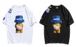 画像5: NASA SOLARNAS ASOLAR Joint short sleeve t-shirt　ユニセックス 男女兼用ナサベア熊ジョイントプリント半袖Tシャツ (5)