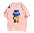 画像4: NASA SOLARNAS ASOLAR Joint short sleeve t-shirt　ユニセックス 男女兼用ナサベア熊ジョイントプリント半袖Tシャツ (4)
