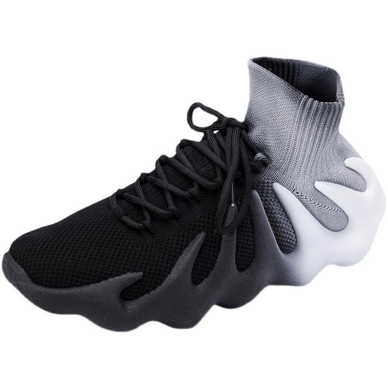 画像2: flying mesh coconut sneakers フライングメッシュ ココナッツレースアッープ スニーカー (2)