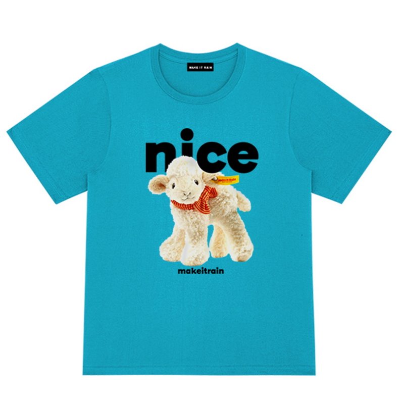 画像3: Fun doll lamb print t-shirts  ユニセックス 男女兼用 ドールラム羊プリントTシャツ (3)
