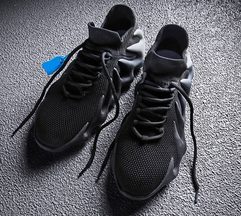 画像5: flying mesh coconut sneakers フライングメッシュ ココナッツレースアッープ スニーカー (5)