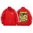 画像3: Simpson Family Sports Taste Jacket BASEBALL JACKET baseball uniform jacket blouson  ユニセックス 男女兼用シンプソンファミリースポーツテイストジャケットスタジャン MA-1 ボンバー ジャケット ブルゾン (3)