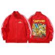 画像6: Simpson Family Sports Taste Jacket BASEBALL JACKET baseball uniform jacket blouson  ユニセックス 男女兼用シンプソンファミリースポーツテイストジャケットスタジャン MA-1 ボンバー ジャケット ブルゾン (6)