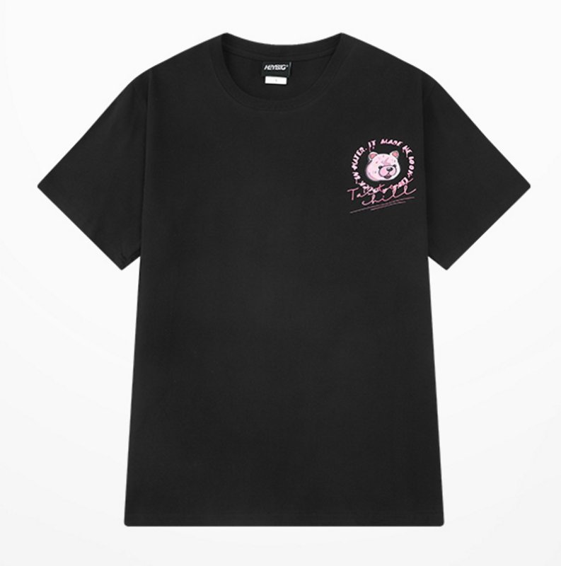 画像3: Spoofing polar bear t-shirts   ユニセックス 男女兼用なりすましシロクマ熊プリントTシャツ (3)