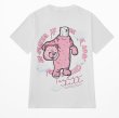 画像2: Spoofing polar bear t-shirts  　ユニセックス 男女兼用なりすましシロクマ熊プリントTシャツ (2)