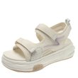 画像2: new Velcro soft bottom sandals slippers Beach sandals 　ユニセックス男女兼用 フラットベルクロスポーツフリップフロップ  シャワー ビーチ サンダル (2)