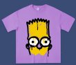 画像8: graffiti Simpson big head Print t-shirts  　ユニセックス 男女兼用ビッグヘッドシンプソングラフィックプリントTシャツ (8)