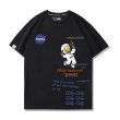 画像3: nasa x Homer Simpson short sleeve  t-shirts  　ユニセックス 男女兼用nasaナサ×ホーマーシンプソンプリントTシャツ (3)