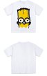 画像2: graffiti Simpson big head Print t-shirts  　ユニセックス 男女兼用ビッグヘッドシンプソングラフィックプリントTシャツ (2)