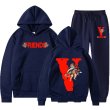 画像2: VLONE FRIENDS angel big V setup Hoodie and Pants Set 　ユニセックス男女兼用VLONEFRIENDSエンジェルビッグVプリント セットアップ スウェットフーディ＆パンツセット (2)