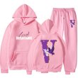 画像14: big V flying pigeon setup Hoodie and Pants Set 　ユニセックス男女兼用ビッグV＆ピジョン鳩プリント セットアップ スウェットフーディ＆パンツセット (14)