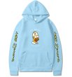 画像3: Homer Simpson Long Sleeve hoodie  即納ユニセックス 男女兼用ホーマーシンプソン長袖フーディーパーカー (3)