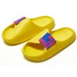 画像4: unisex all is well flip flops soft bottom sandals slippers  男女兼用ロゴプラットフォーム フリップフロップ  シャワー ビーチ サンダル  (4)