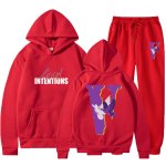 画像6: big V flying pigeon setup Hoodie and Pants Set 　ユニセックス男女兼用ビッグV＆ピジョン鳩プリント セットアップ スウェットフーディ＆パンツセット (6)