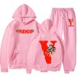 画像14: VLONE FRIENDS angel big V setup Hoodie and Pants Set 　ユニセックス男女兼用VLONEFRIENDSエンジェルビッグVプリント セットアップ スウェットフーディ＆パンツセット (14)