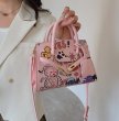 画像6:  Pop graphic tote shoulder bag　 レザーポップグラフィック トートショルダーバッグ (6)