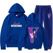 画像3: big V flying pigeon setup Hoodie and Pants Set 　ユニセックス男女兼用ビッグV＆ピジョン鳩プリント セットアップ スウェットフーディ＆パンツセット (3)