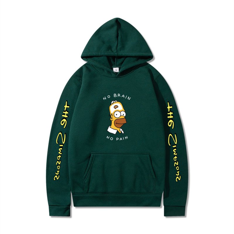 画像14: Homer Simpson Long Sleeve hoodie  ユニセックス 男女兼用ホーマーシンプソン長袖フーディーパーカー (14)