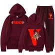 画像11: VLONE FRIENDS angel big V setup Hoodie and Pants Set 　ユニセックス男女兼用VLONEFRIENDSエンジェルビッグVプリント セットアップ スウェットフーディ＆パンツセット (11)