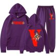 画像12: VLONE FRIENDS angel big V setup Hoodie and Pants Set 　ユニセックス男女兼用VLONEFRIENDSエンジェルビッグVプリント セットアップ スウェットフーディ＆パンツセット (12)