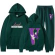 画像5: big V flying pigeon setup Hoodie and Pants Set 　ユニセックス男女兼用ビッグV＆ピジョン鳩プリント セットアップ スウェットフーディ＆パンツセット (5)