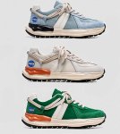 画像11: nasa lightweight lace-up sneakers　 男女兼用ユニセックス nasa ナサレースアップ軽量スニーカー (11)