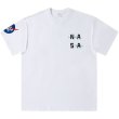 画像1: NASA logo simple short sleeve  t-shirts  　ユニセックス 男女兼用nasaナサロゴシンプルTシャツ (1)