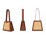 画像6: Western style one-shoulder diagonal bag shoulder tote bag　 ウエスかごタンスタイル籠かごトートショルダーバッグ (6)